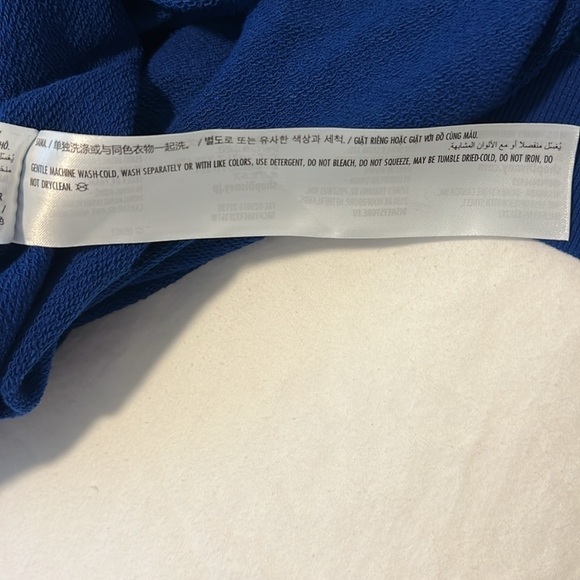 Disney Parks Walt Disney World Donald Duck Crewneck Sweatshirt Royal Blue 2XL - Picture 7 of 8